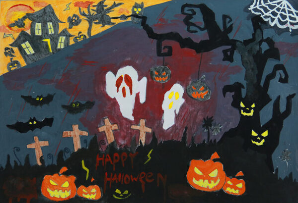 Chia sẻ hơn 370 vẽ tranh đề tài halloween mới nhất - thtantai2.edu.vn